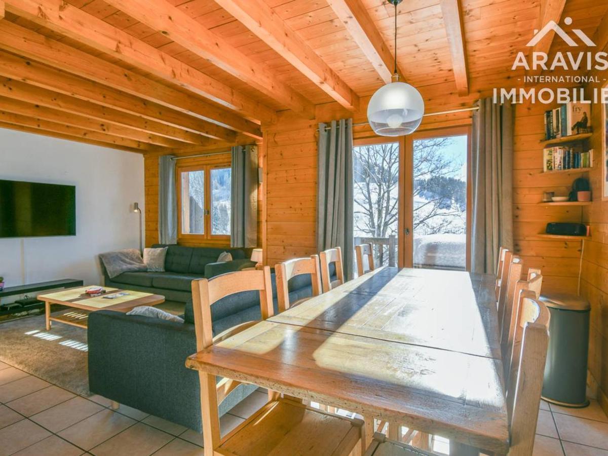 Chalet Spacieux Avec Balcon Sud, 8 Pers, 4 Ch, Proche Pistes Et Commerces, Equipements Modernes ! - Fr-1-391-158 Villa Le Grand-Bornand Exterior foto